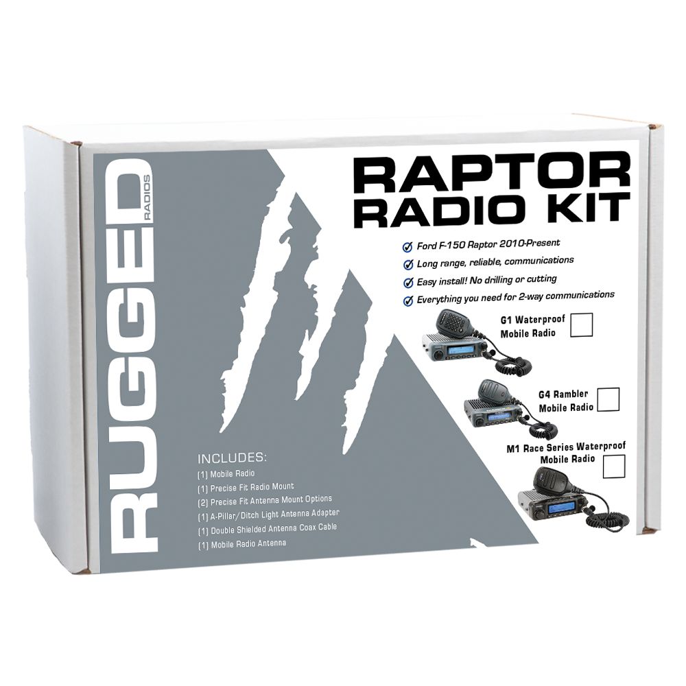 Ford Raptor Two-Way Mobile Radio Kit Rambler G4