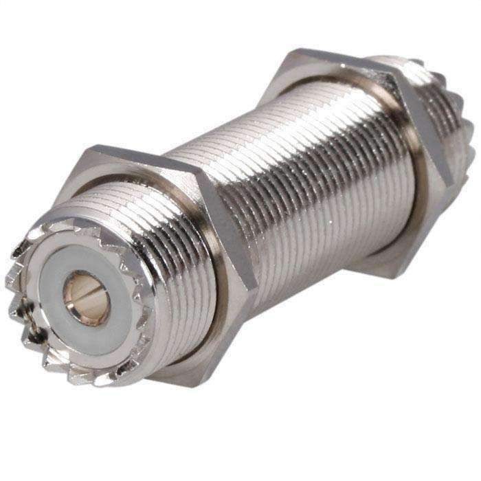 Female to Female UHF Bulkhead Connector Female to Female UHF Bulkhead Connector