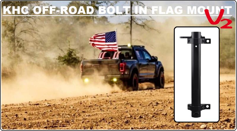KHC Off-Road Flag and Antenna Mount