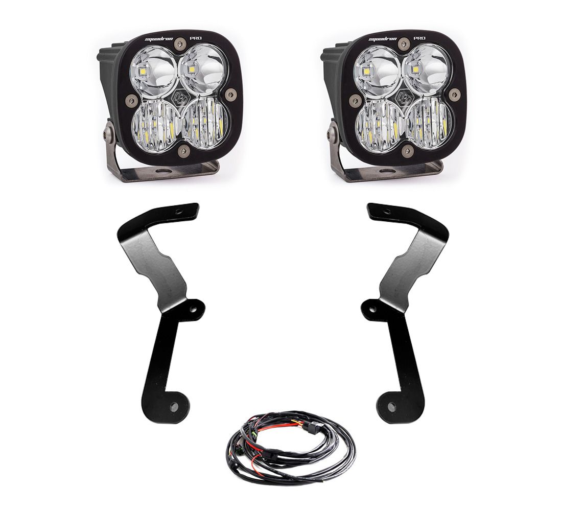 19-22 GMC Sierra 1500 Squadron Pro A Pillar Light Kit Baja Designs 19-22 GMC Sierra 1500 Squadron Pro A Pillar Light Kit Baja Designs