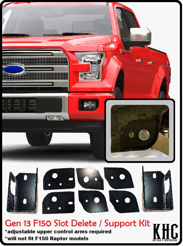 KHC 13th (2015-2020) Generation F150 Slot Delete / Support Kit