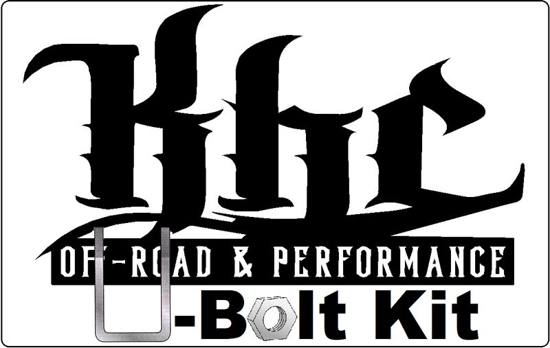 KHC Ford F150 & Raptor U-Bolt Kit