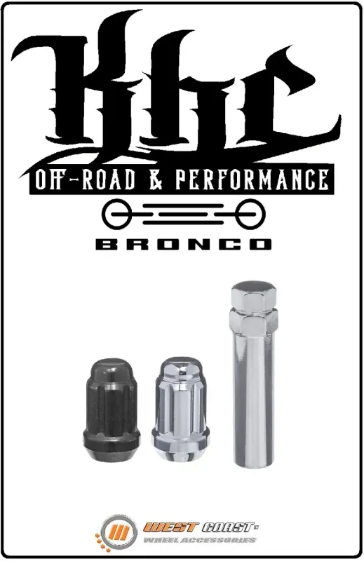 KHC Bronco Lug Nut Kits