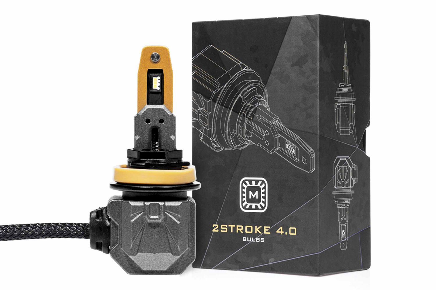 H11/H9/H8: 2Stroke 4.0 LED Bulb (Each) H11/H9/H8: 2Stroke 4.0 LED Bulb (Each)