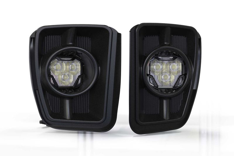 4Banger Fog Lights: 13-18 Ram 1500 (NCS Yellow Spot Beam)