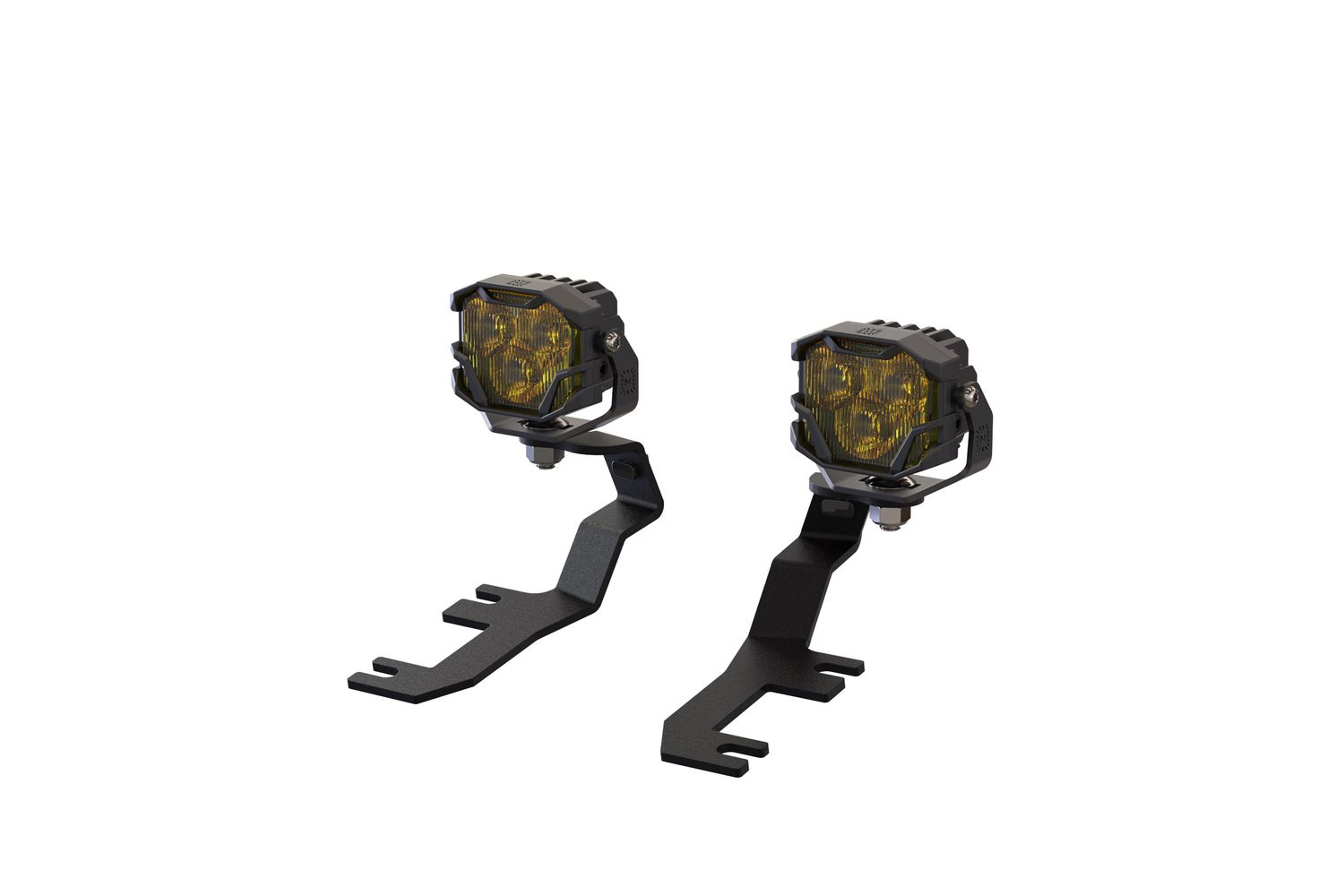 Morimoto 4Banger Ditch Light Kit: 15+ Canyon (NCS Yellow Spot Beam)