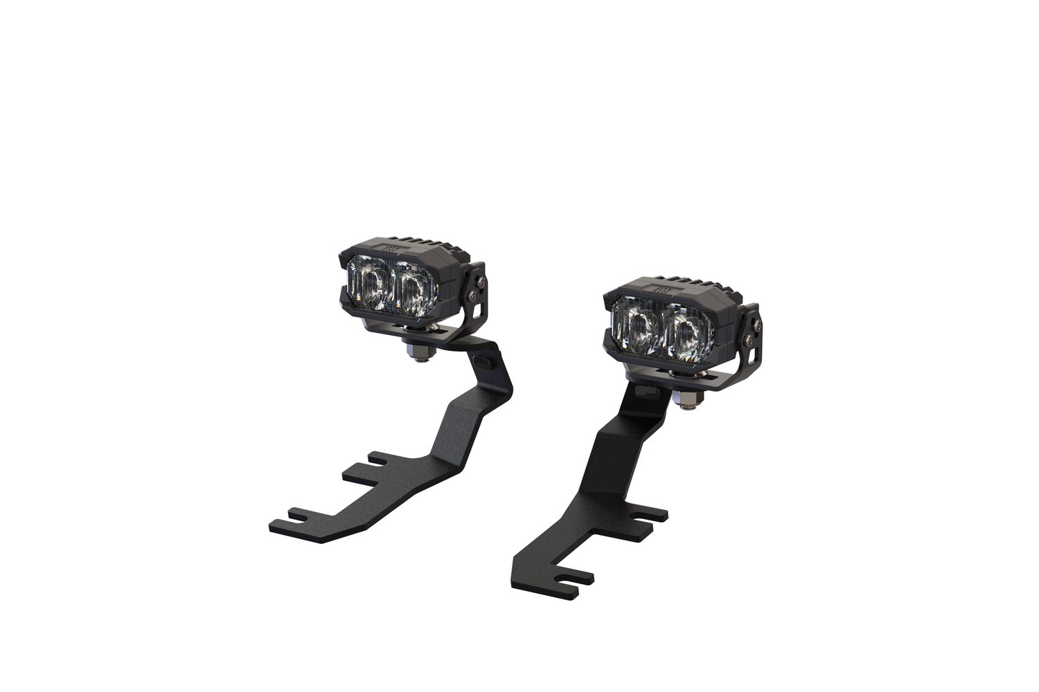 Morimoto 2Banger Ditch Light Kit: 15+ Canyon (NCS White Combo Beam)