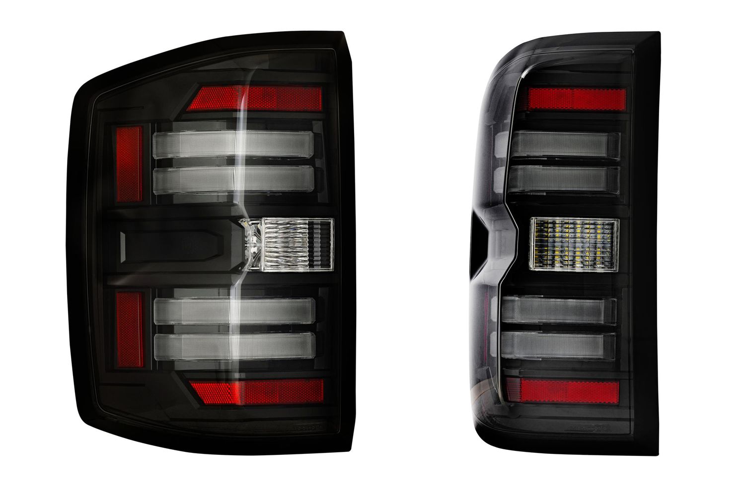 XB LED Tail Lights: Chevrolet Silverado (14-19 / Smoked Lens / Set) XB LED Tail Lights: Chevrolet Silverado (14-19 / Smoked Lens / Set)