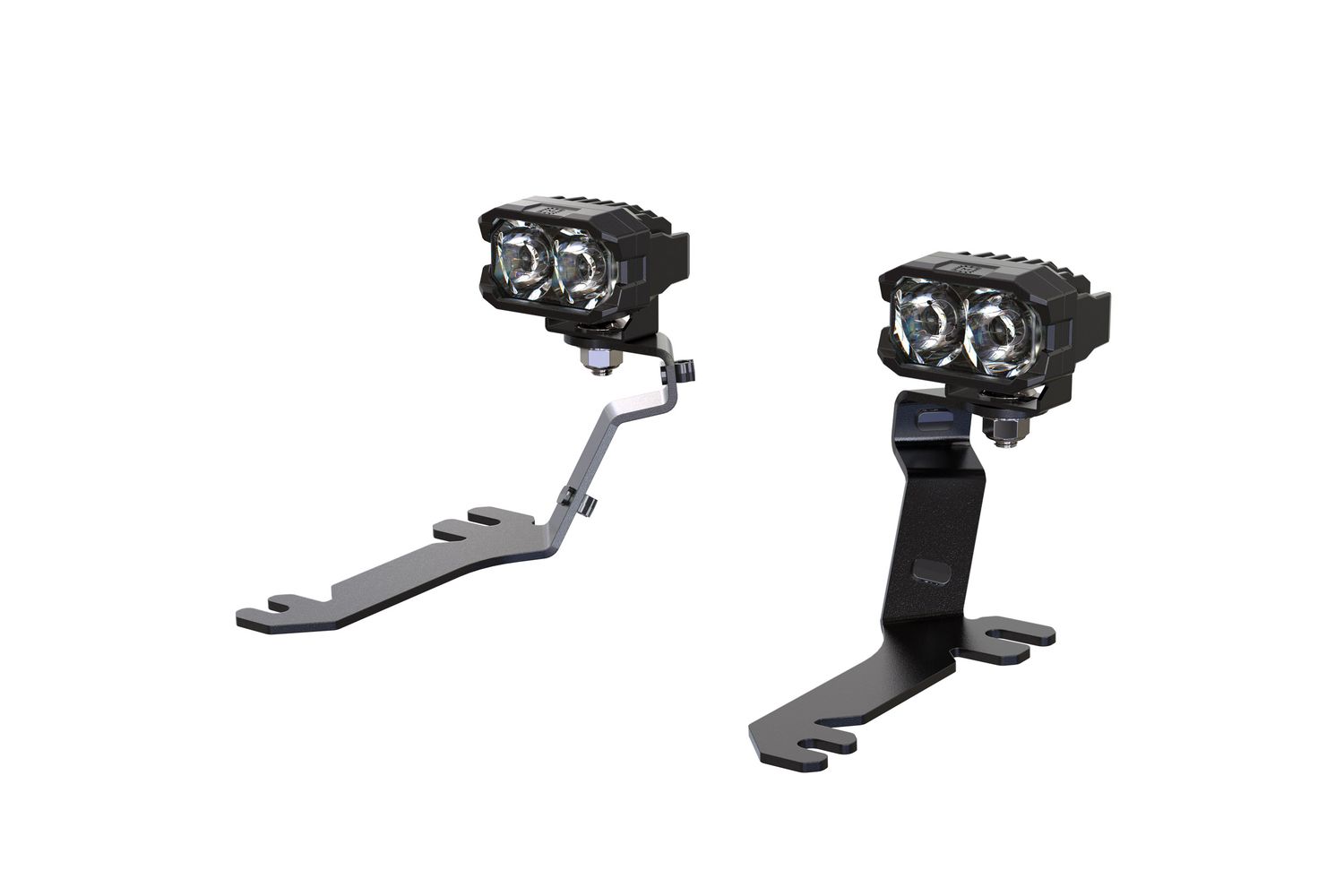 Morimoto 2Banger Ditch Light Kit: 18-23 Ford Mustang (HXB White Spot Beam)