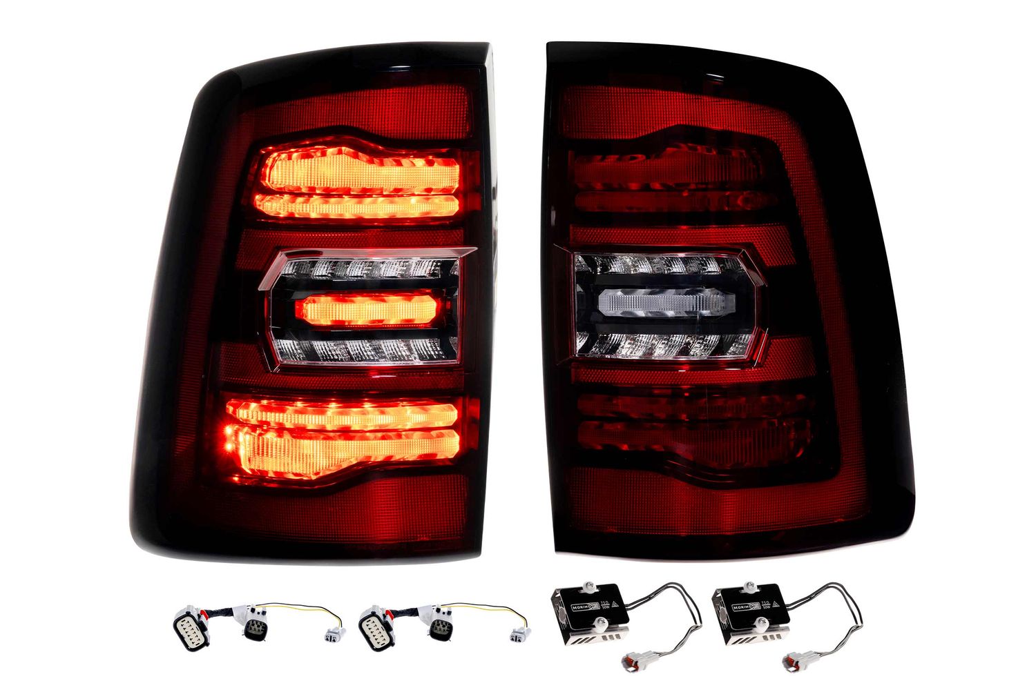 XB LED Tail Lights: Ram HD (19+ / Red Lens / Set) XB LED Tail Lights: Ram HD (19+ / Red Lens / Set)