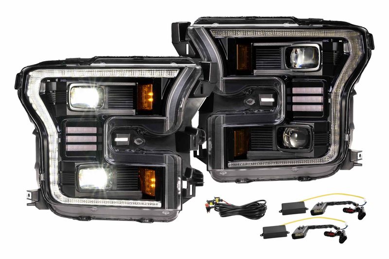 XB Hybrid LED Headlights: Ford F-150 (15-17 / Set)