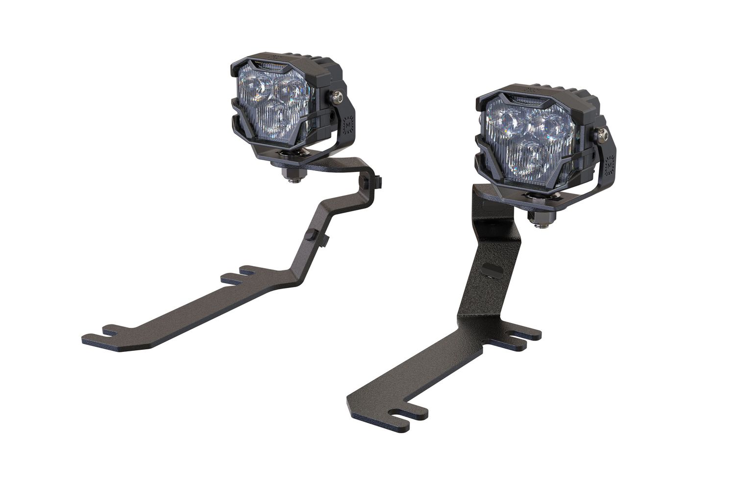 Morimoto 4Banger Ditch Light Kit: 15-17 Ford Mustang (NCS White Flood Beam)