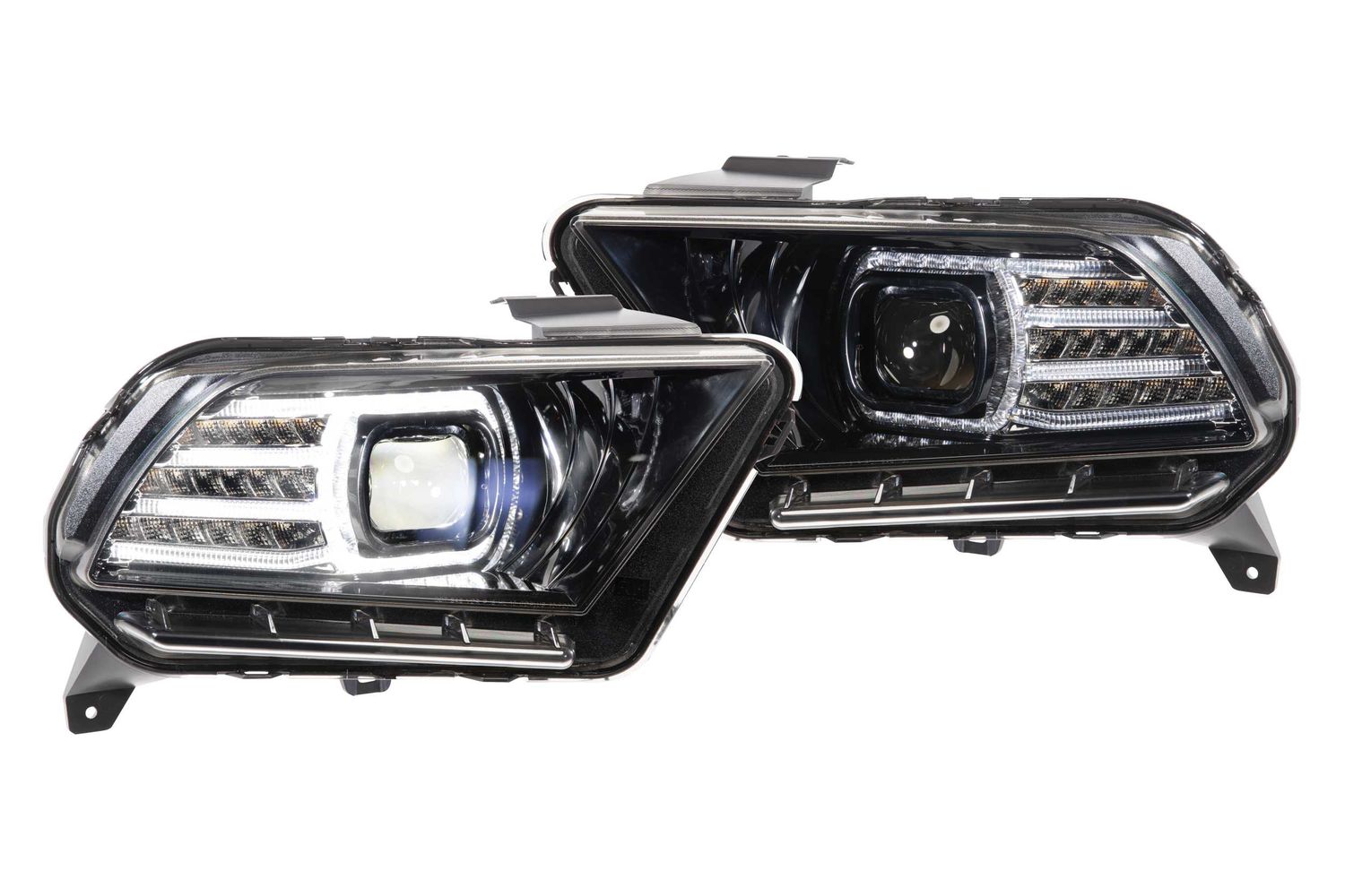 XB LED Headlights: Ford Mustang (10-12 / Set)