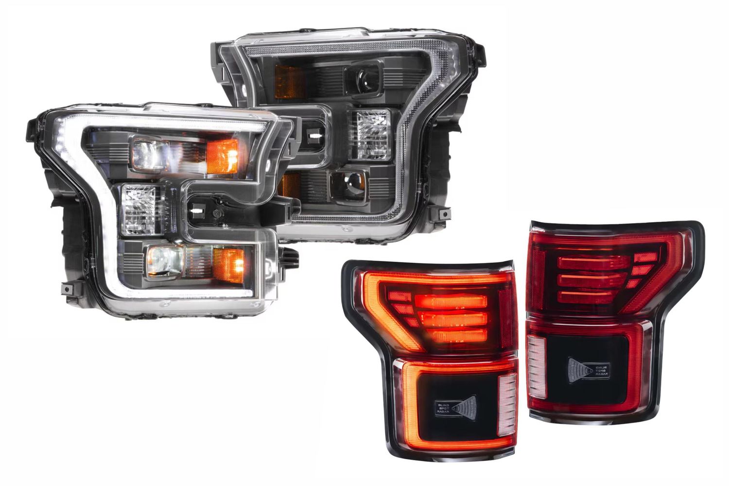 15-17 F-150 Hybrid Heads and Red Tails 15-17 F-150 Hybrid Heads and Red Tails