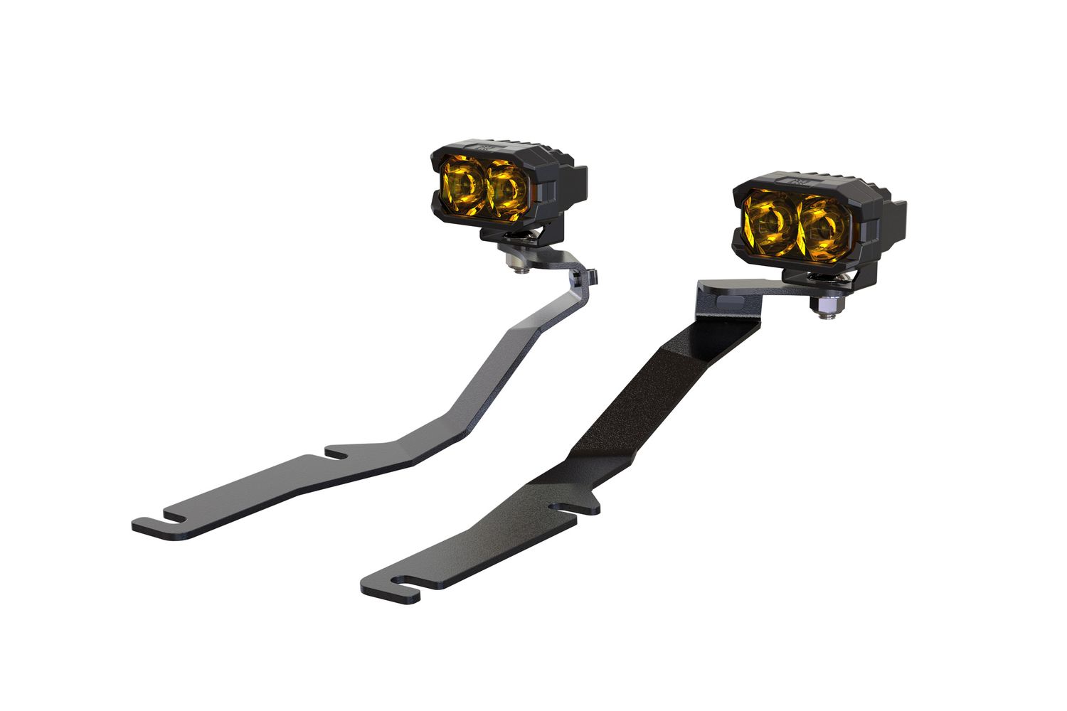 Morimoto 2Banger Ditch Light Kit: 08-23 Dodge Challenger (HXB White SAE Wide Beam)