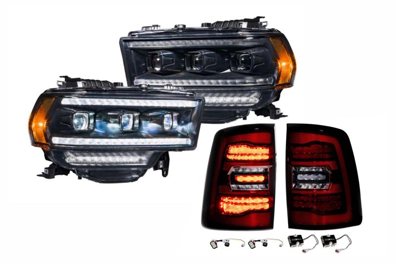 19-24 Ram HD XB Heads and Red Tails