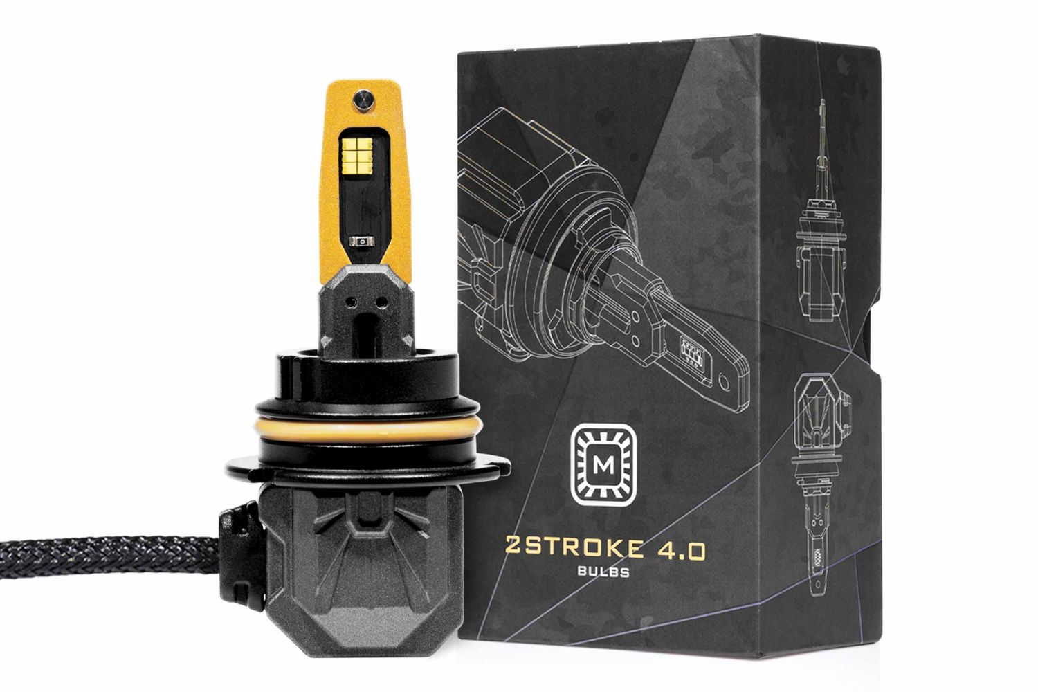 9007/9004: 2Stroke 4.0 LED Bulb (Each) 9007/9004: 2Stroke 4.0 LED Bulb (Each)