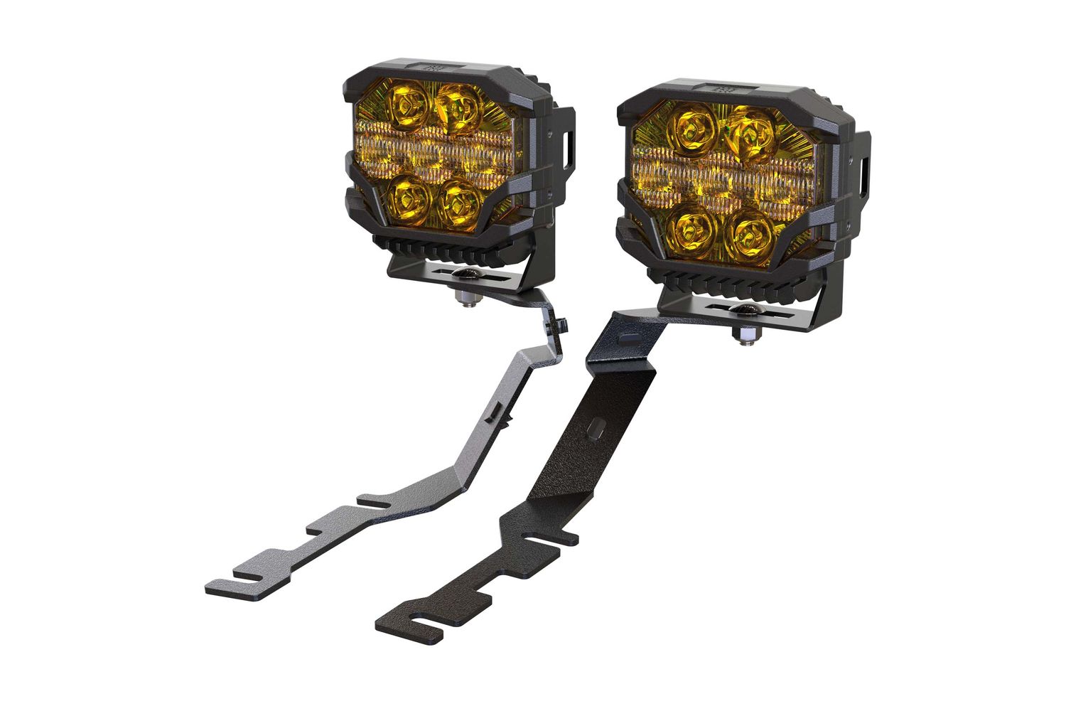 Morimoto BigBanger Ditch Light Kit: 2019+ Ram 1500 (NCS Yellow Combo Beam)