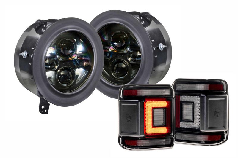 2018+ Jeep Wrangler JL Sealed7 Heads and Smoked Tails