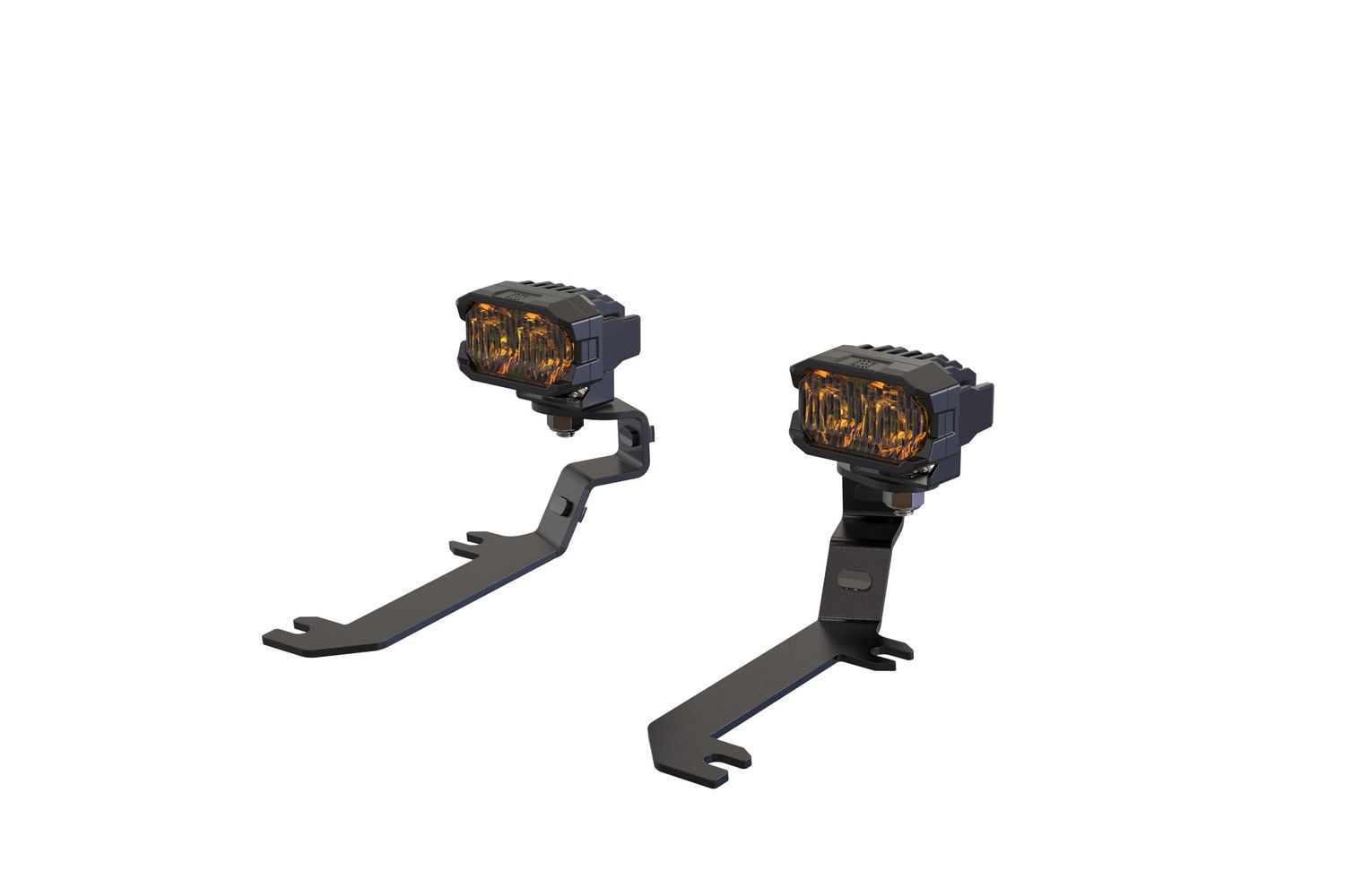 Morimoto 2Banger Ditch Light Kit: 2019+ Silverado 1500 (NCS White Flood Beam)