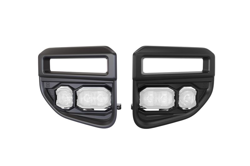 Banger Fog Brackets: 20-22 Super Duty OE LED (Set)