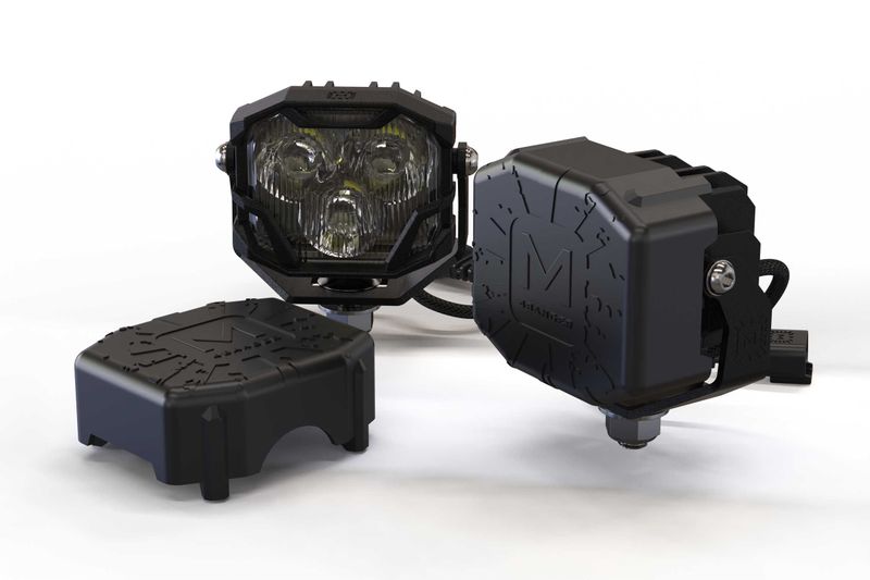 Morimoto 4Banger Covers: Black Rubber (Set)