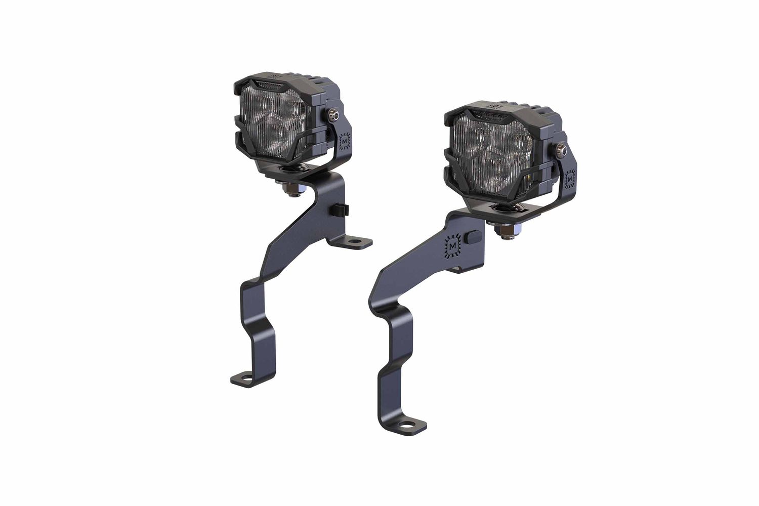 Morimoto 4Banger Ditch Light Kit: 23+ Super Duty (HXB Yellow Combo Beam)