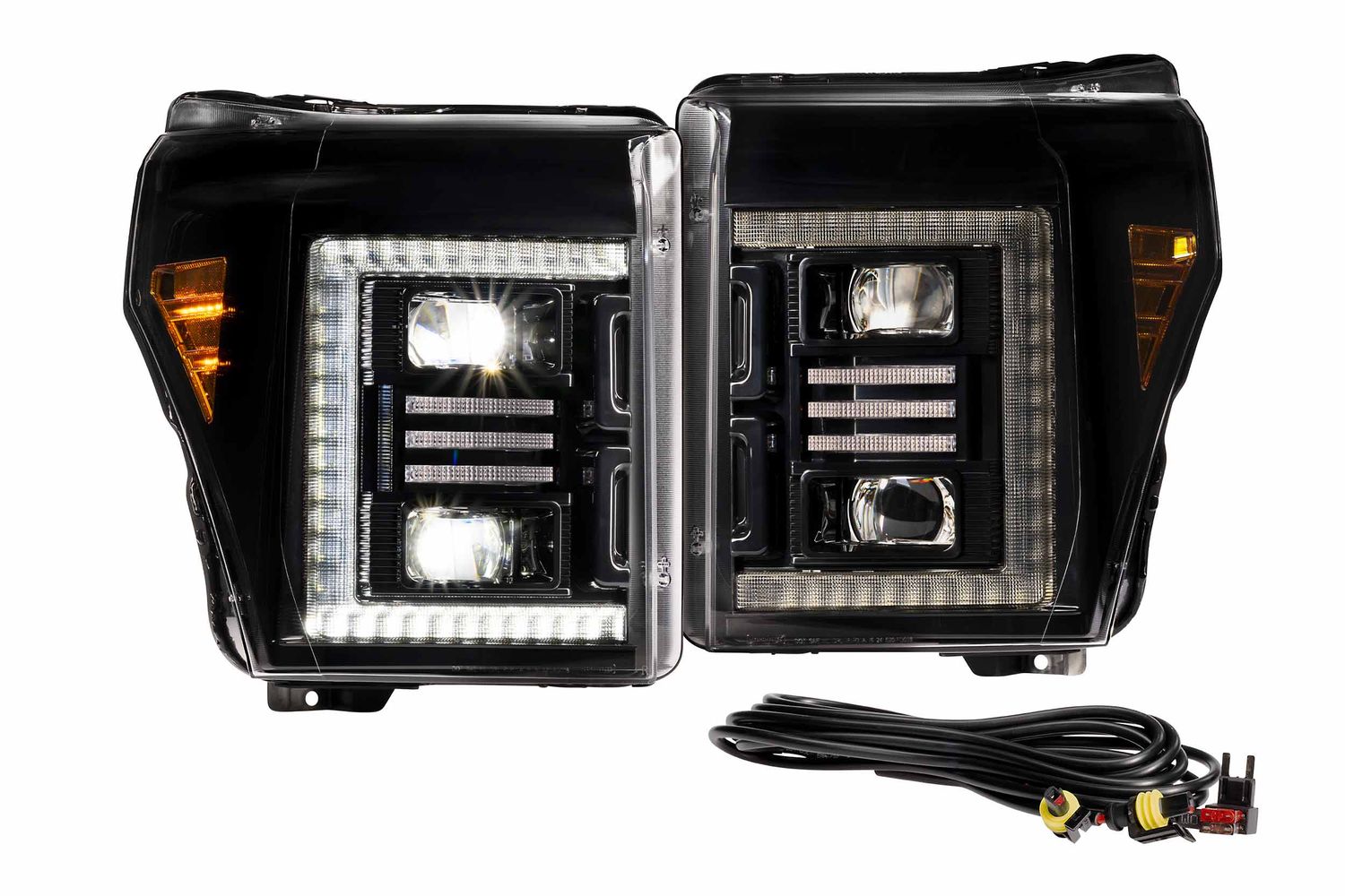 XB Hybrid LED Headlights: Ford Super Duty (11-16 / Set) XB Hybrid LED Headlights: Ford Super Duty (11-16 / Set)