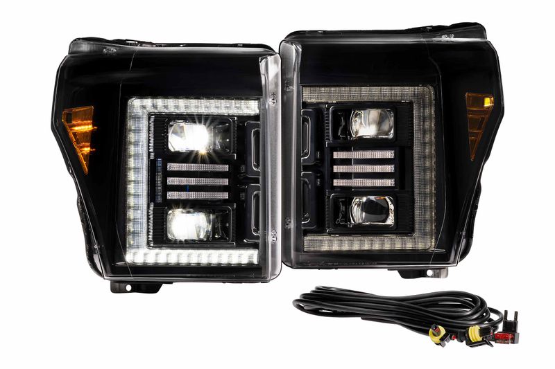 XB Hybrid LED Headlights: Ford Super Duty (11-16 / Set)
