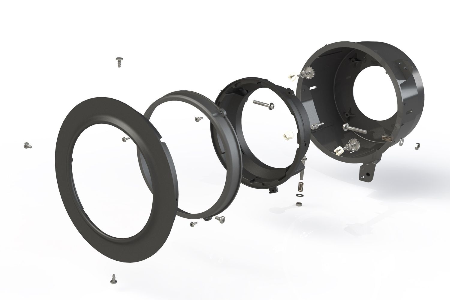 7in Headlight Adapters: Jeep JL / JT (Set)