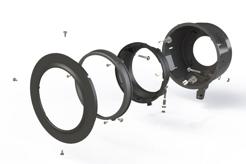 7in Headlight Adapters: Jeep JL / JT (Set)
