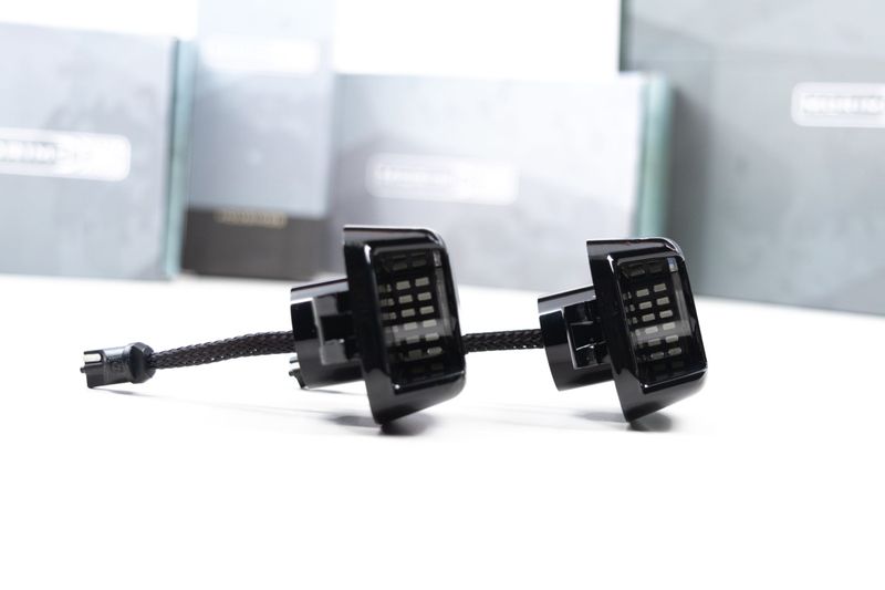 XB LED License Plate Lights: Chevrolet Silverado (99-13 / Set)