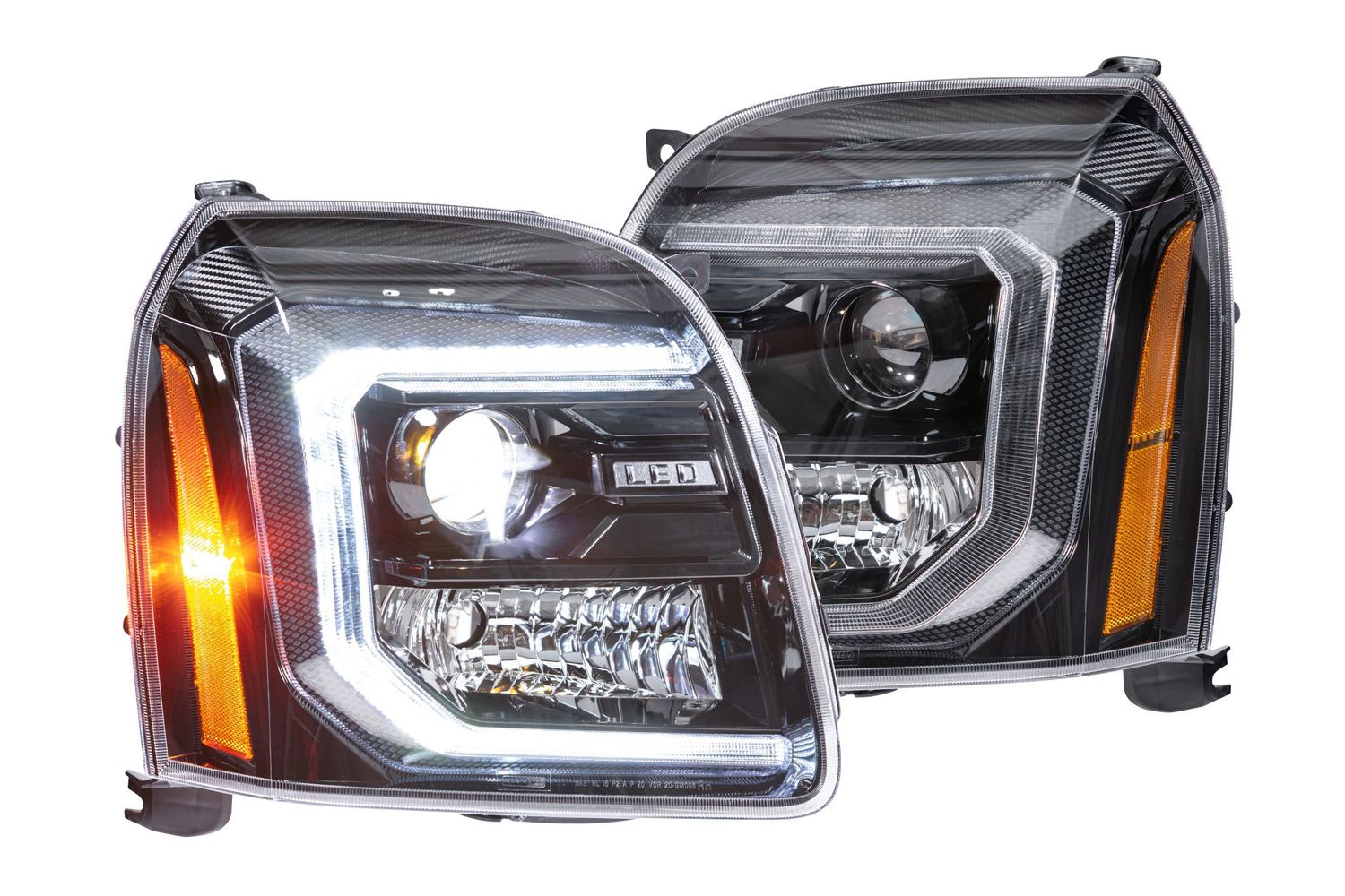 XB Hybrid LED Headlights: GMC Yukon (07-14 / Set)