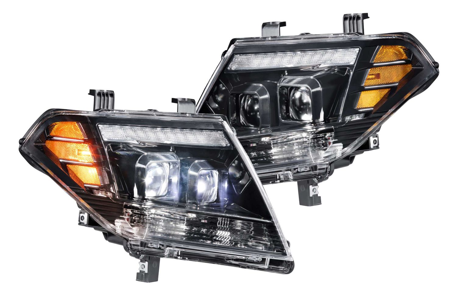 XB Hybrid LED Headlights: Nissan Frontier (09-20 / Set) XB Hybrid LED Headlights: Nissan Frontier (09-20 / Set)
