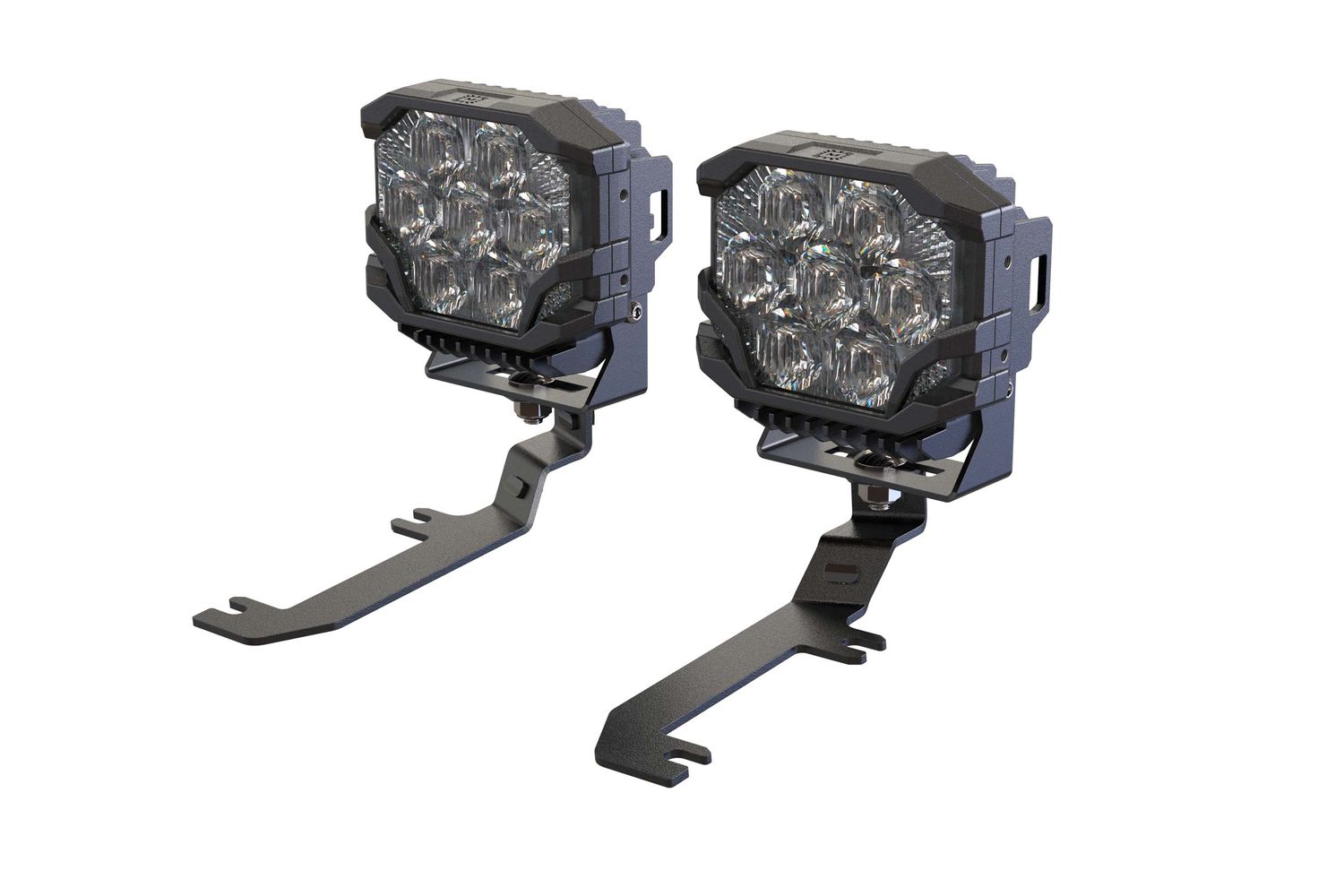 Morimoto BigBanger Ditch Light Kit: 2020+ Silverado HD (NCS White Spot Beam)