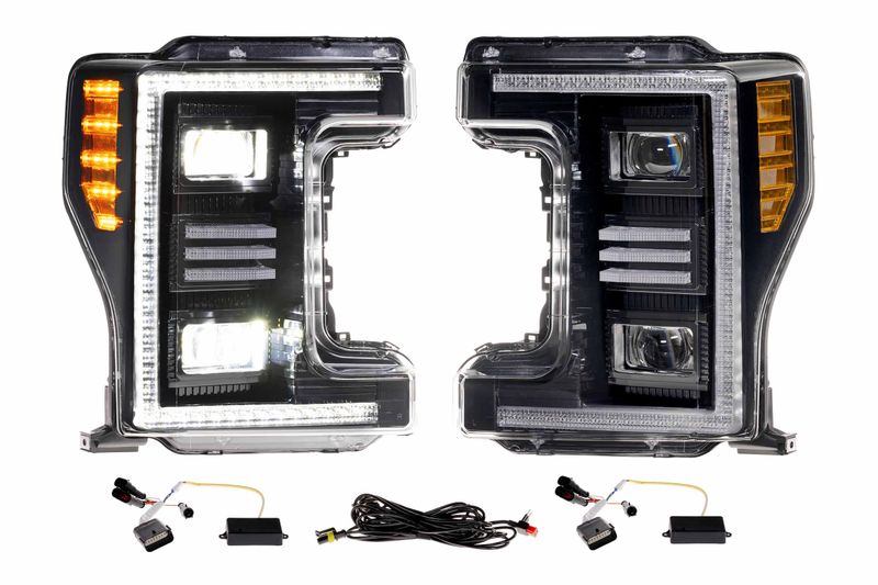 XB Hybrid LED Headlights: Ford Super Duty (17-19 / Set)