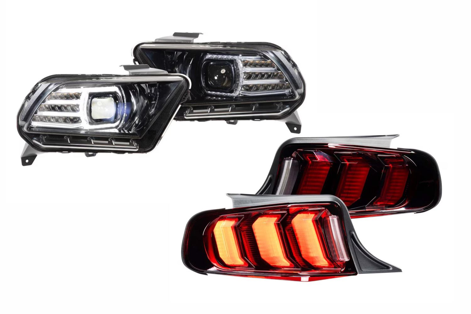 10-12 Mustang Heads and Red Tails 10-12 Mustang Heads and Red Tails