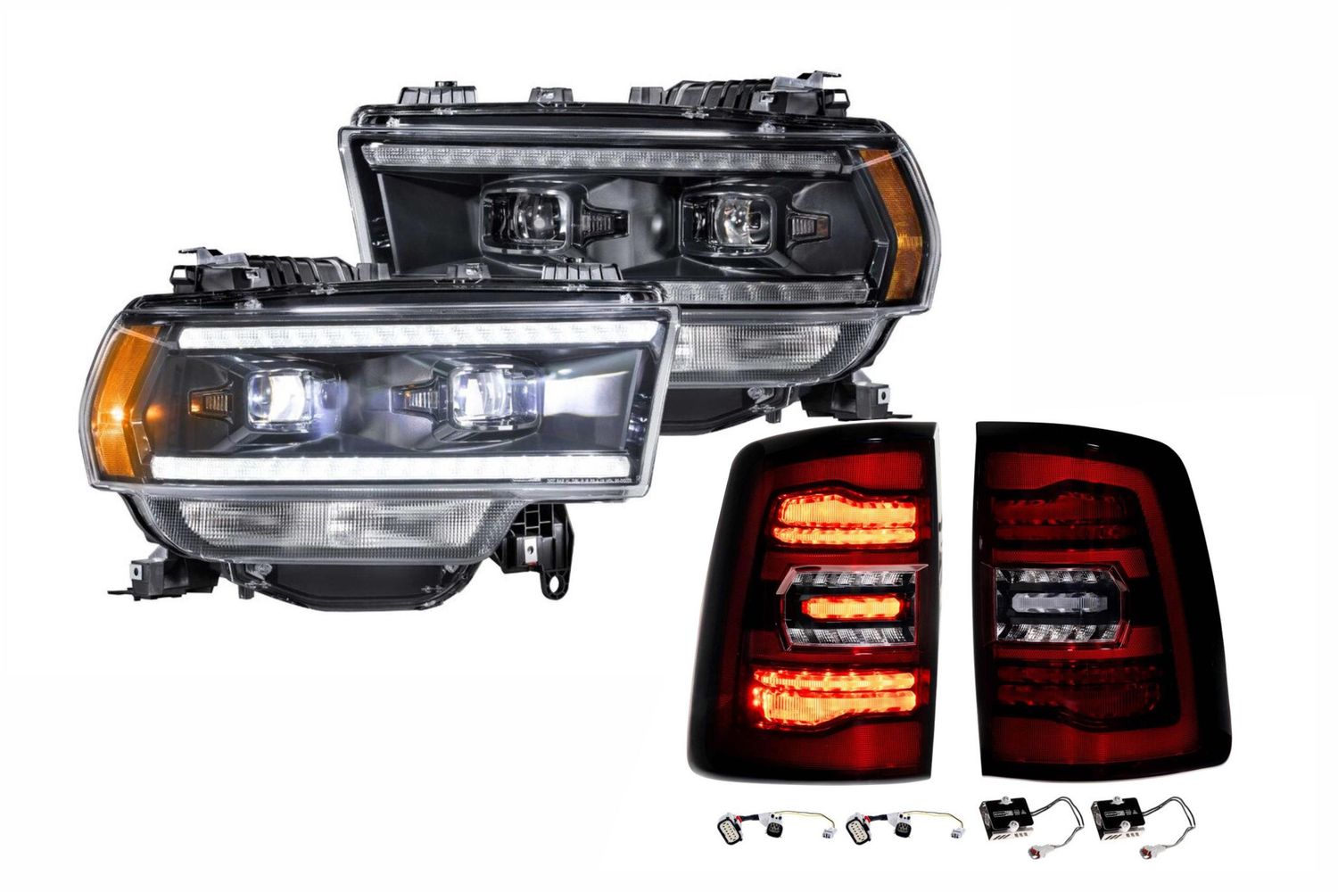 19-24 Ram HD Hybrid Heads and Red Tails 19-24 Ram HD Hybrid Heads and Red Tails