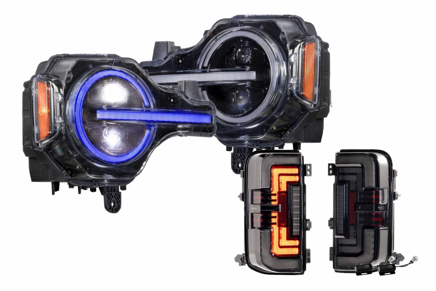 2021+ Bronco XRGB Heads and Smoked Tails