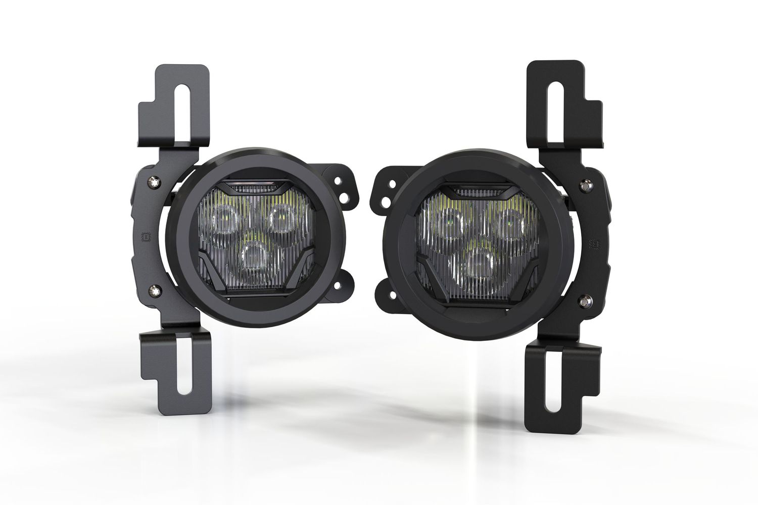 Morimoto 4Banger Fog Light Kit: 18+ JL/JT (NCS / Wide / White / Set)