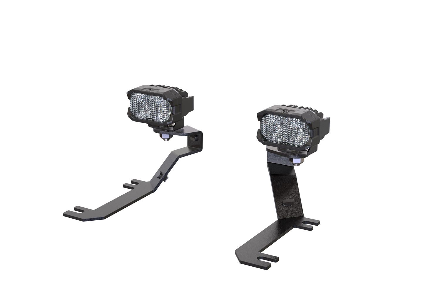 Morimoto 2Banger Ditch Light Kit: 2019+ Sierra 1500 (HXB Yellow SAE Wide Beam)