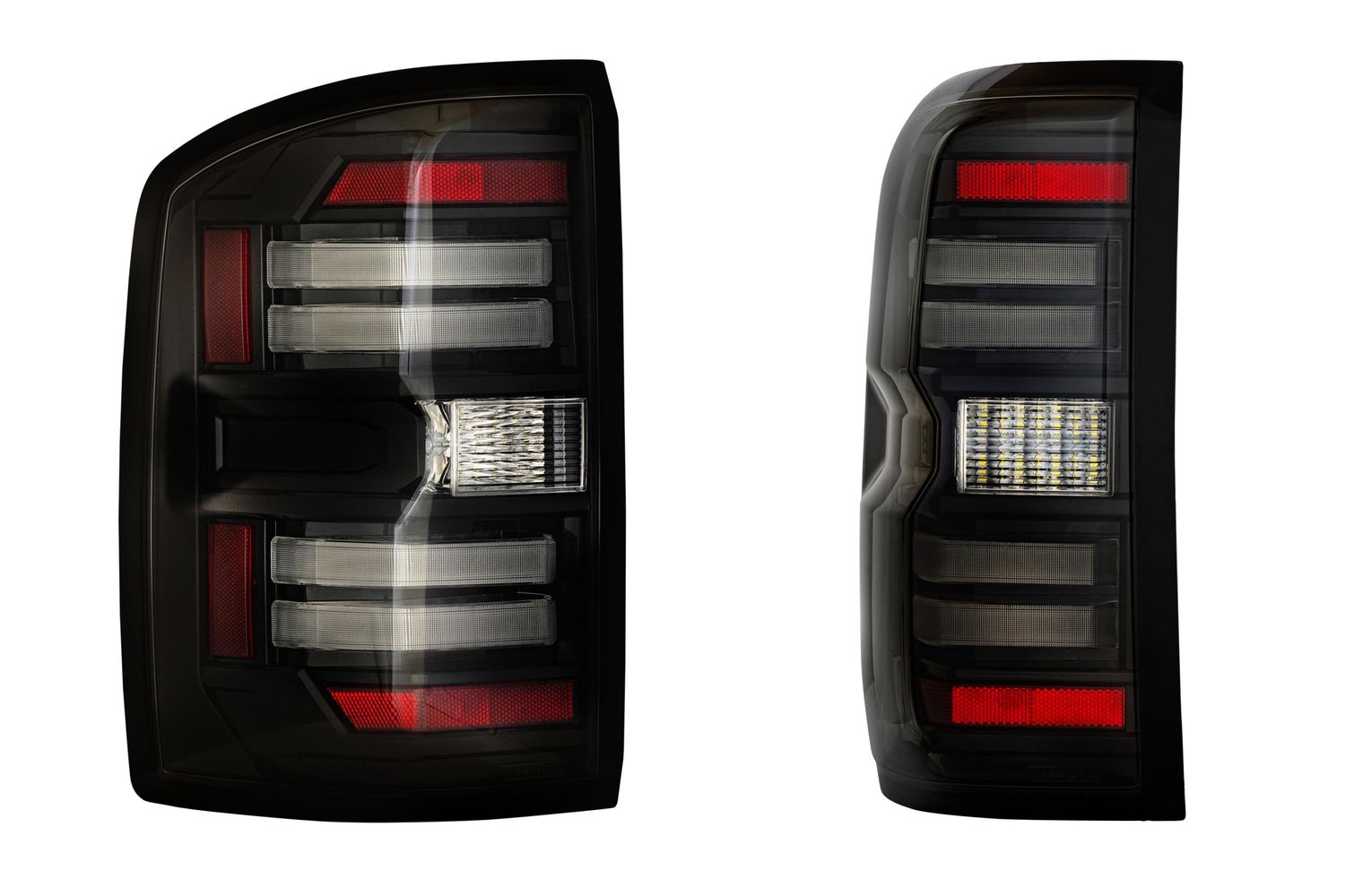 XB LED Tail Lights: GMC Sierra (14-18 / Smoked Lens / Set) XB LED Tail Lights: GMC Sierra (14-18 / Smoked Lens / Set)