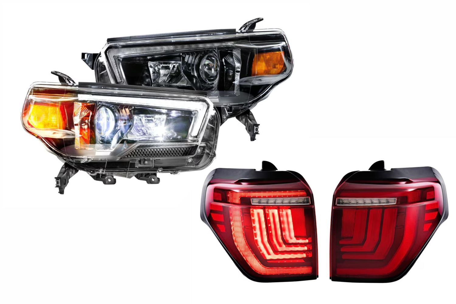 10-13 4Runner Hybrid Heads and Red Tails