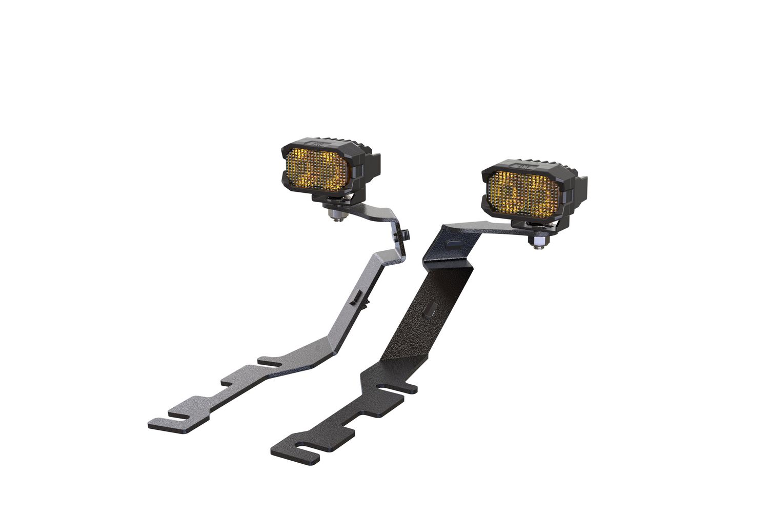 Morimoto 2Banger Ditch Light Kit: 2019+ Ram 1500 (NCS Yellow Spot Beam)