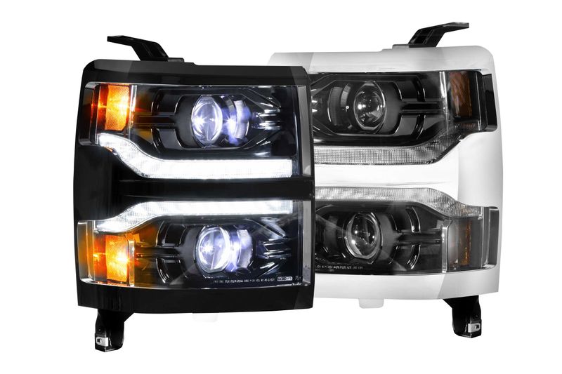 XB LED Headlights: Chevrolet Silverado 1500 (14-15 / Set)
