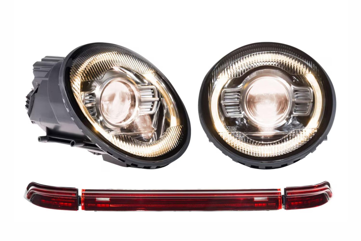 Porsche 993 Classic White Heads and Red Tails