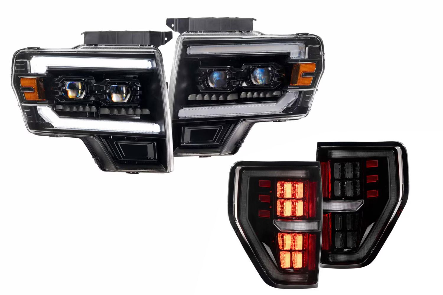 09-14 F-150 Evo Hybrid Heads and Smoked Tails