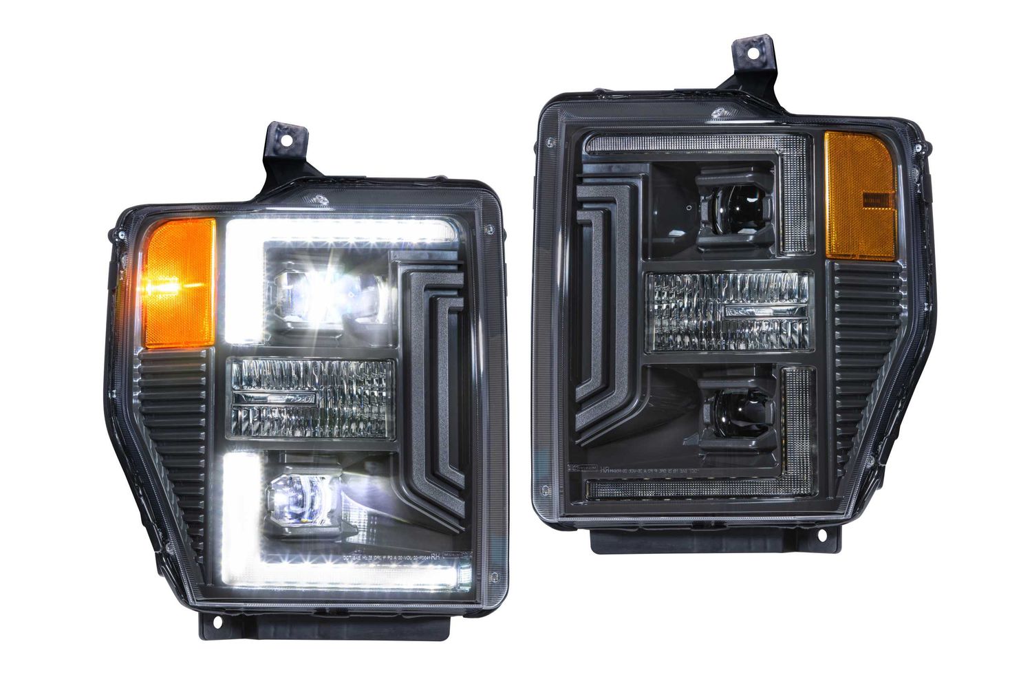 XB Hybrid LED Headlights: Ford Super Duty (08-10 / Set) XB Hybrid LED Headlights: Ford Super Duty (08-10 / Set)