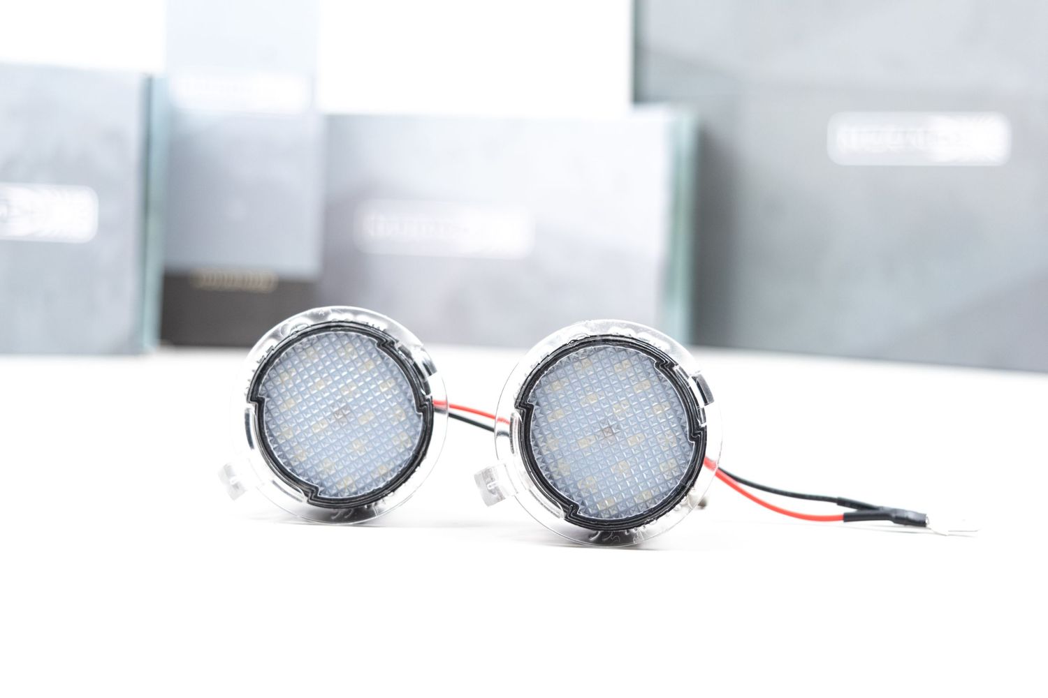 XB LED Mirror Puddle Lights: Ford F-150 (09-14 / Set) XB LED Mirror Puddle Lights: Ford F-150 (09-14 / Set)