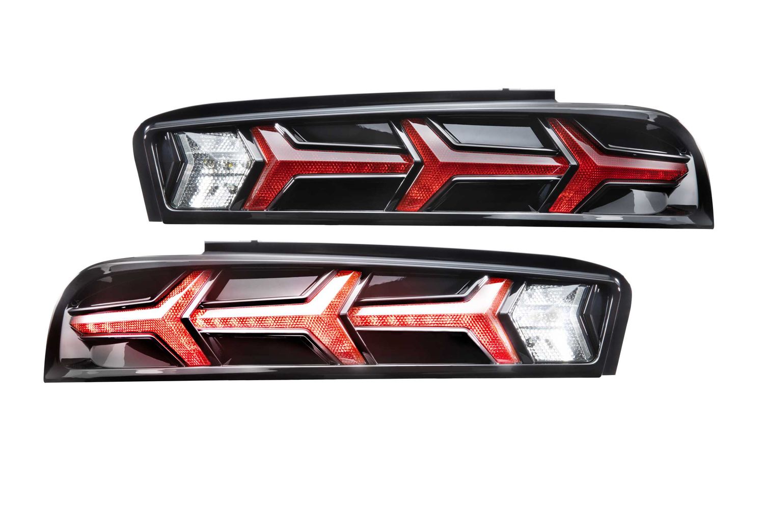 XB LED Tail Lights: Chevrolet Camaro (16-18 / Red Lens Lambo / Set) XB LED Tail Lights: Chevrolet Camaro (16-18 / Red Lens Lambo / Set)